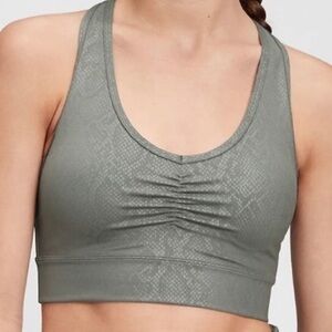 NEW GapFit T-Back Sports Bra XS removable pads at cups